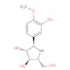 3,4-Pyrrolidinediol, 2-(3-hydroxy-4-methoxyphenyl)-5-(hydroxymethyl)-,(2R,3R,4R,5R)-