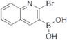 Boronic acid, (2-bromo-3-quinolinyl)-