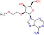 (2R,3S,4S,5R)-5-(6-aminopurine-9-yl)-2-(hydroxyméthyl)-4-(2-méthoxyéthoxy)tétrahydrofurane-3-ol