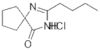 1,3-Diazaspiro[4.4]non-1-en-4-one, 2-butyl-, hydrochloride (1:1)