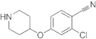 2-Chloro-4-(4-piperidinyloxy)benzonitrile