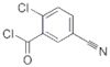 Benzoyl chloride, 2-chloro-5-cyano- (9CI)