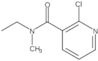 3-Pyridinecarboxamide, 2-chloro-N-ethyl-N-methyl-