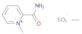2-carbamoyl-1-methylpyridinium methanesulphonate