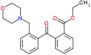 ethyl 2-[2-(morpholinomethyl)benzoyl]benzoate