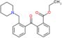 Ethyl 2-[2-(1-piperidinylmethyl)benzoyl]benzoate