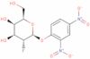 2',4'-dinitrophenyl 2-deoxy-2-fluorogalactopyranoside