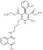 3-Ethyl 5-methyl 2-[[2-[(2-carboxybenzoyl)amino]ethoxy]methyl]-4-(2-chlorophenyl)-1,4-dihydro-6-me…