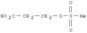 3-[(Methylsulfonyl)thio]propanoic acid