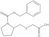 1-(Phénylméthyl) 2-[[(carboxyméthyl)thio]méthyl]-1-pyrrolidinecarboxylate