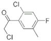 Ethanon, 2-chlor-1-(2-chlor-4-fluor-5-methylphenyl)- (9CI)