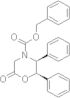 benzyl (2R,3S)-(-)-6-oxo-2,3-diphenyl-4-morpholin