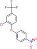 2-chloro-1-(4-nitrophenoxy)-4-(trifluoromethyl)benzene