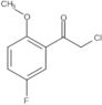 Ethanone, 2-chloro-1-(5-fluoro-2-methoxyphenyl)-