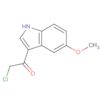 Ethanone, 2-chloro-1-(5-methoxy-1H-indol-3-yl)-