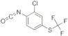 2-Chloro-1-isocyanato-4-[(trifluoromethyl)thio]benzene