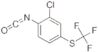 2-Chloro-4-(trifluoromethylthio)phenyl isocyanate