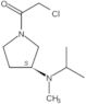 2-Chloro-1-[(3S)-3-[methyl(1-methylethyl)amino]-1-pyrrolidinyl]ethanone