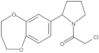 2-Chloro-1-[2-(3,4-dihydro-2H-1,5-benzodioxepin-7-yl)-1-pyrrolidinyl]ethanone