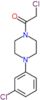 1-(chloroacetyl)-4-(3-chlorophenyl)piperazine