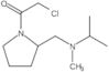 2-Cloro-1-[2-[[metil(1-metiletil)amino]metil]-1-pirrolidinil]etanone