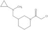 2-Chloro-1-[3-[(cyclopropylmethylamino)methyl]-1-piperidinyl]ethanone