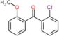 (2-chlorophenyl)-(2-methoxyphenyl)methanone