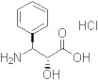 Ácido benzenopropanoico, β-amino-α-hidroxi-, cloridrato (1:1), (αR,βS)-