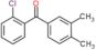 (2-chlorophenyl)-(3,4-dimethylphenyl)methanone