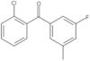 Methanone, (2-chlorophenyl)(3-fluoro-5-methylphenyl)-