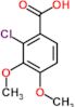 2-chloro-3,4-dimethoxybenzoic acid