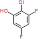 2-chloro-3,5-difluorophenol