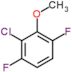 2-chloro-1,4-difluoro-3-methoxybenzene