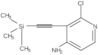 2-Chloro-3-[2-(trimethylsilyl)ethynyl]-4-pyridinamine