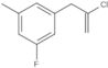 1-(2-Chloro-2-propen-1-yl)-3-fluoro-5-methylbenzene