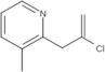 2-(2-Chloro-2-propen-1-yl)-3-methylpyridine