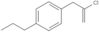 1-(2-Chloro-2-propen-1-yl)-4-propylbenzene