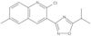 2-Chloro-6-methyl-3-[5-(1-methylethyl)-1,2,4-oxadiazol-3-yl]quinoline