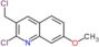 2-chloro-3-(chloromethyl)-7-methoxyquinoline