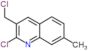 2-chloro-3-(chloromethyl)-7-methylquinoline