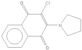 2-chloro-3-pyrrolidino-1,4-naphthoquinone