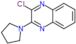 2-chloro-3-(pyrrolidin-1-yl)quinoxaline