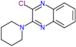 2-Chloro-3-(1-piperidinyl)quinoxaline