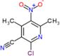 2-chloro-4,6-dimethyl-5-nitropyridine-3-carbonitrile