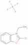 Benzoxazolium, 2-chloro-3-ethyl-, tetrafluoroborate(1-) (1:1)