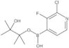 2-Hydroxy-1,1,2-trimethylpropyl hydrogen B-(2-chloro-3-fluoro-4-pyridinyl)boronate