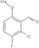 2-Chloro-3-fluoro-6-methoxybenzaldehyde