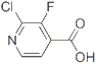 2-Chloro-3-fluoropyridine-4-carboxylic acid