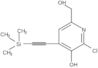 6-Chloro-5-hydroxy-4-[2-(trimethylsilyl)ethynyl]-2-pyridinemethanol