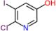 6-chloro-5-iodo-pyridin-3-ol